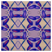 Tissu Dragonfly d'art informatique (violet) (Échantillon)