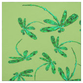 Tissu Dragonfly Flit Neon Green (Échantillon)