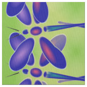 Tissu Dragonfly (vert citron) (fermé)
