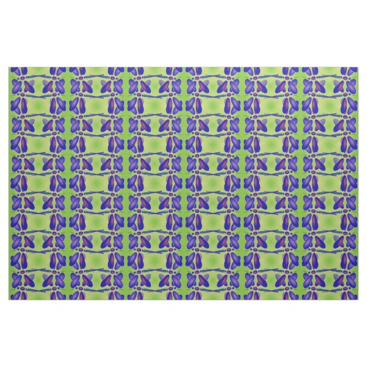 Tissu Dragonfly (vert citron) (Yard)