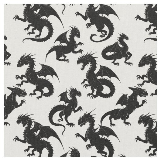 Tissu Dragons (Fermer)