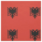 Tissu Drapeau albanais (Échantillon)