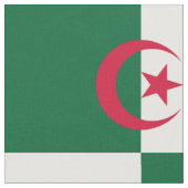 Tissu Drapeau algérien patriotique (Fermer)