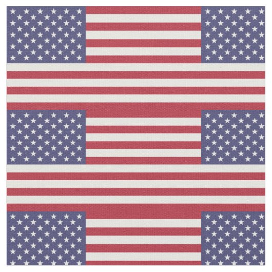 Tissu Drapeau américain (Fermer)