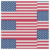 Tissu Drapeau américain (Fermer)