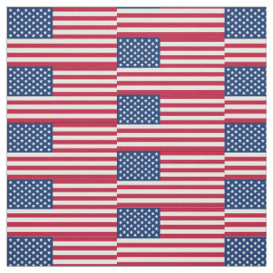Tissu Drapeau américain