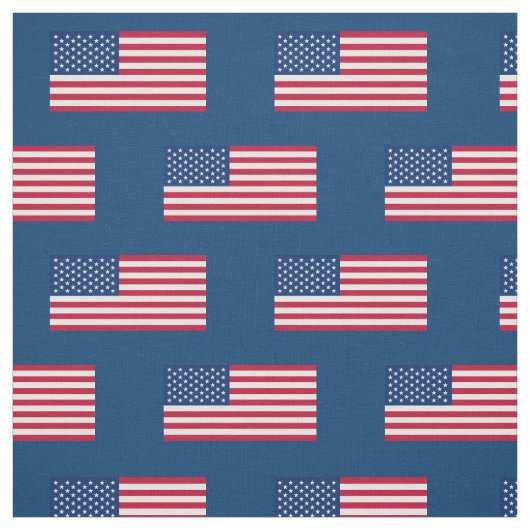 Tissu Drapeau américain classique (Échantillon)