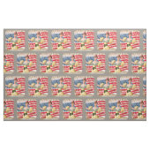 Tissu Drapeau américain Lady Liberty Independence (Fat Quarter)