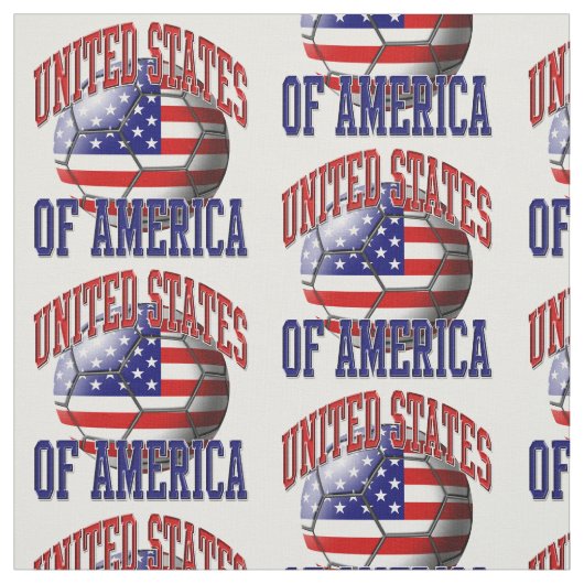 Tissu Drapeau américain Motif de balle de football améri (Échantillon)