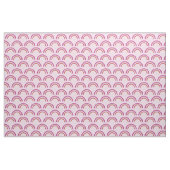 Tissu Drapeau arc-en-ciel de la fierté lesbienne rose (Fat Quarter)