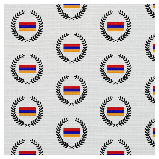 Tissu Drapeau arménien (Échantillon)