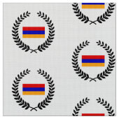 Tissu Drapeau arménien (Fermer)