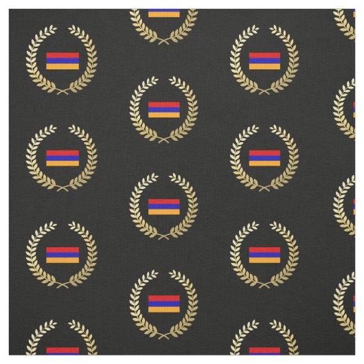 Tissu Drapeau arménien (Échantillon)