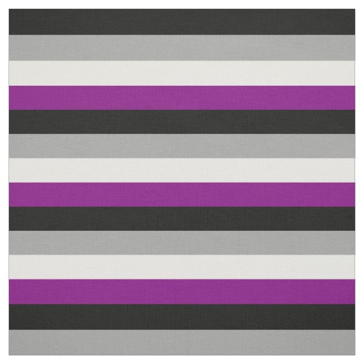Tissu Drapeau asexuel de fierté (Échantillon)