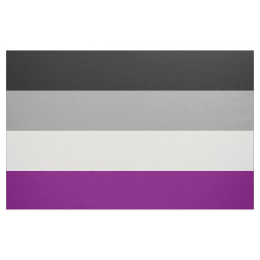 Tissu Drapeau asexuel de fierté (Yard)