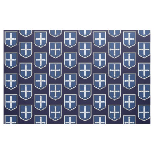Tissu Drapeau australien Eureka en forme de bouclier (Fat Quarter)