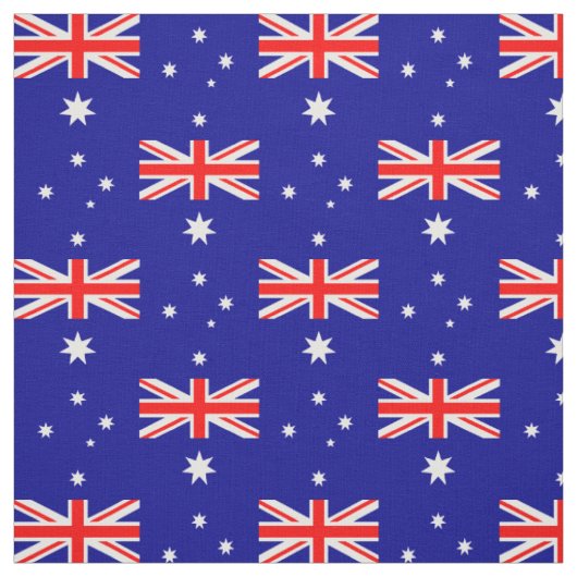 Tissu Drapeau australien patriotique (Échantillon)