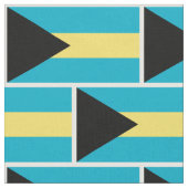 Tissu Drapeau bahaméen (Fermer)
