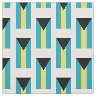 Tissu Drapeau bahamien classique