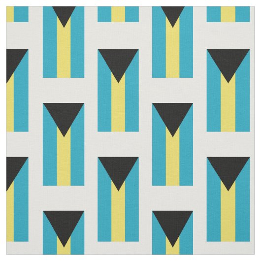 Tissu Drapeau bahamien classique (Échantillon)