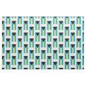 Tissu Drapeau bahamien classique (Fat Quarter)