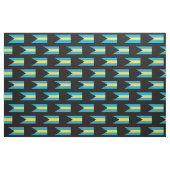 Tissu Drapeau bahamien classique (Fat Quarter)