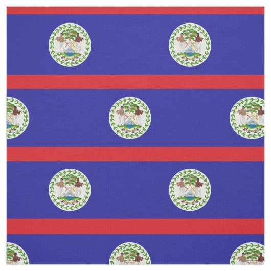 Tissu Drapeau bélizien (Échantillon)