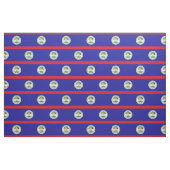 Tissu Drapeau bélizien (Fat Quarter)