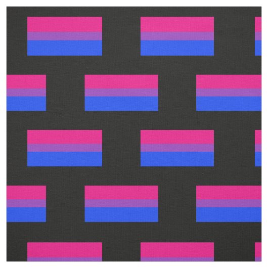 Tissu Drapeau bisexuel de fierté (Échantillon)