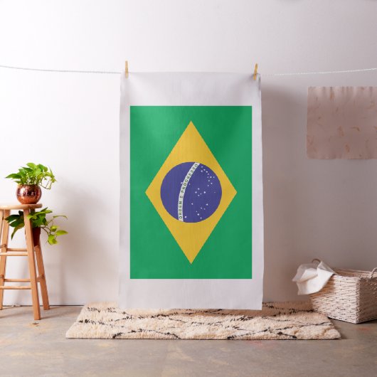Tissu Drapeau Brasil (In Situ)