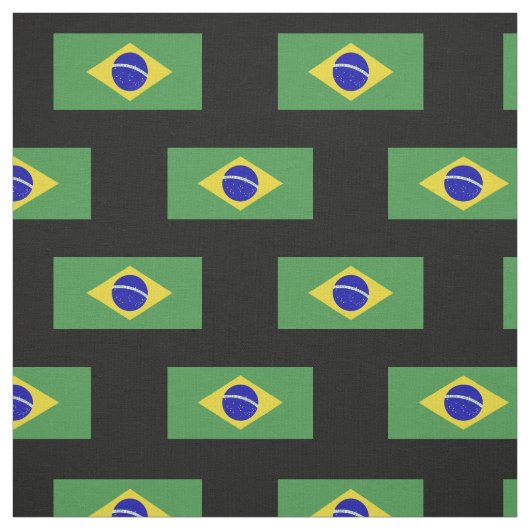 Tissu Drapeau brésilien classique (Échantillon)