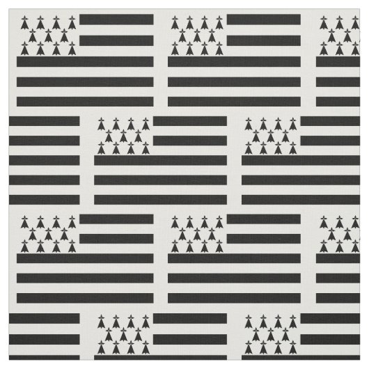 Tissu Drapeau breton patriotique (Échantillon)