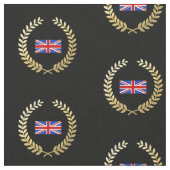 Tissu Drapeau britannique du Royaume-Uni (Fermer)