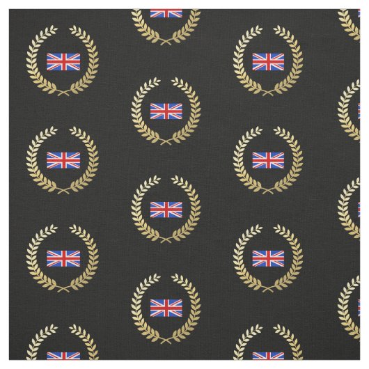 Tissu Drapeau britannique du Royaume-Uni (Échantillon)