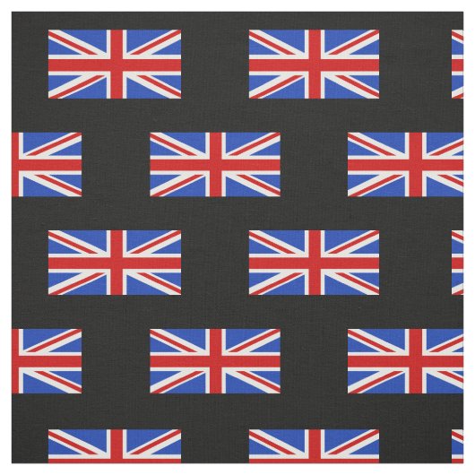 Tissu Drapeau britannique du Royaume-Uni (Échantillon)