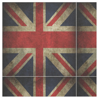 Tissu Drapeau britannique d'Union Jack de l'Angleterre