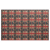 Tissu Drapeau britannique d'Union Jack de l'Angleterre (Fat Quarter)