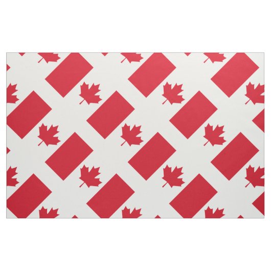 Tissu Drapeau canadien (Yard)