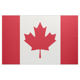 Tissu Drapeau canadien