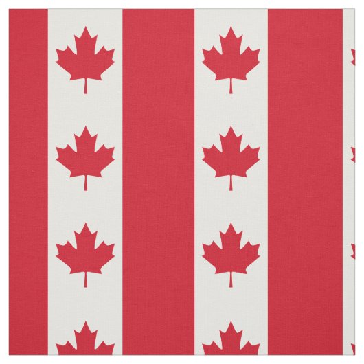 Tissu Drapeau canadien (Échantillon)