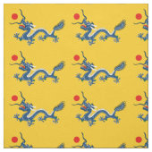 Tissu Drapeau chinois de dragon Dynastie Qing (Échantillon)