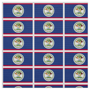 Tissu Drapeau classique de Belize