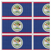 Tissu Drapeau classique de Belize (Fermer)