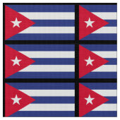 Tissu Drapeau classique de Cuba (Fermer)