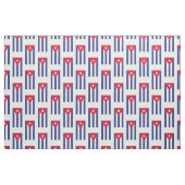 Tissu Drapeau classique de Cuba (Fat Quarter)