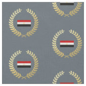Tissu Drapeau classique de l'Egypte (Fermer)