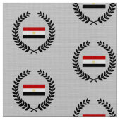 Tissu Drapeau classique de l'Egypte (Fermer)