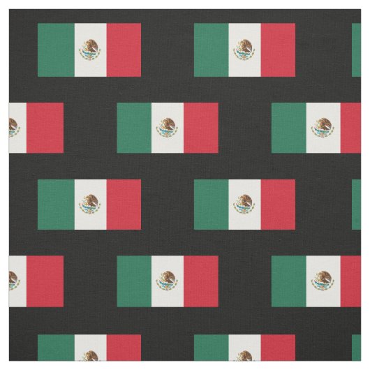 Tissu Drapeau classique mexicain (Échantillon)