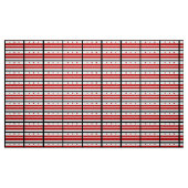 Tissu Drapeau classique Washington D.C. (Fat Quarter)