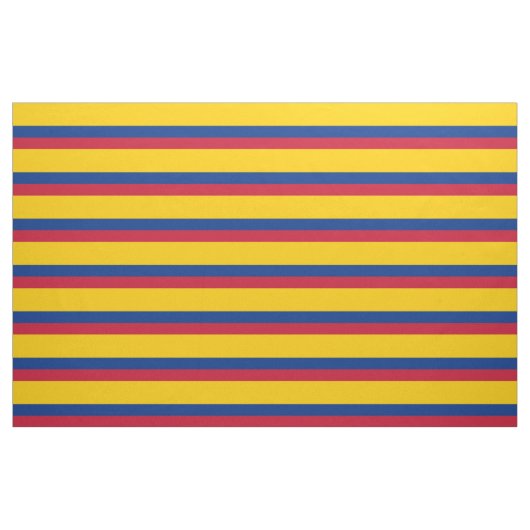 Tissu Drapeau Colombie (Fat Quarter)
